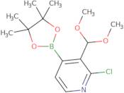 2-Chloro-3-(dimethoxymethyl)-4-(4,4,5,5-tetramethyl-1,3,2-dioxaborolan-2-yl)pyridine