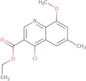 Ethyl 4-chloro-8-methoxy-6-methylquinoline-3-carboxylate