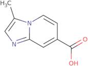 3-Methylimidazo[1,2-a]pyridine-7-carboxylic acid