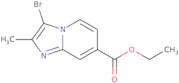 Ethyl 3-bromo-2-methylimidazo[1,2-a]pyridine-7-carboxylate