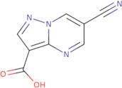 6-Cyanopyrazolo[1,5-a]pyrimidine-3-carboxylic acid