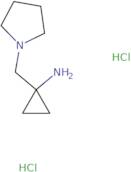 [1-(Pyrrolidin-1-ylmethyl)cyclopropyl]amine dihydrochloride