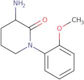 3-Amino-1-(2-methoxyphenyl)piperidin-2-one