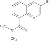 3-Bromo-N,N-dimethylquinoline-8-carboxamide