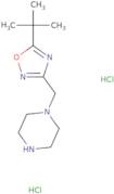 1-[(5-tert-Butyl-1,2,4-oxadiazol-3-yl)methyl]piperazine dihydrochloride