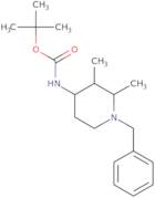 tert-Butyl N-(1-benzyl-2,3-dimethylpiperidin-4-yl)carbamate