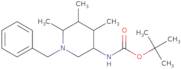 tert-Butyl N-(1-benzyl-4,5,6-trimethylpiperidin-3-yl)carbamate