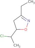 5-(1-Chloroethyl)-3-ethyl-4,5-dihydro-1,2-oxazole
