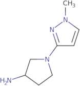 1-(1-Methyl-1H-pyrazol-3-yl)pyrrolidin-3-amine