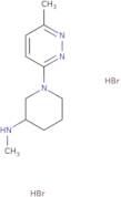 N-Methyl-1-(6-methylpyridazin-3-yl)piperidin-3-amine dihydrobromide