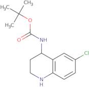 tert-Butyl N-(6-chloro-1,2,3,4-tetrahydroquinolin-4-yl)carbamate