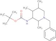 tert-Butyl (1-benzyl-2,4,5-trimethylpiperidin-3-yl)carbamate