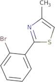 2-(2-Bromophenyl)-4-methyl-1,3-thiazole