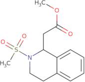 Methyl 2-(2-methanesulfonyl-1,2,3,4-tetrahydroisoquinolin-1-yl)acetate