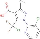5-(Chlorodifluoromethyl)-1-(3-chloropyridin-2-yl)-3-methyl-1H-pyrazole-4-carboxylic acid