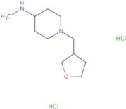 N-Methyl-1-(oxolan-3-ylmethyl)piperidin-4-amine dihydrochloride