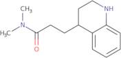 N,N-Dimethyl-3-(1,2,3,4-tetrahydroquinolin-4-yl)propanamide