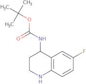 tert-Butyl N-(6-fluoro-1,2,3,4-tetrahydroquinolin-4-yl)carbamate