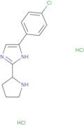 4-(4-Chlorophenyl)-2-(pyrrolidin-2-yl)-1H-imidazole dihydrochloride