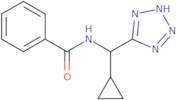 N-[Cyclopropyl(2H-1,2,3,4-tetrazol-5-yl)methyl]benzamide