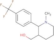 {1-Methyl-2-[4-(trifluoromethyl)phenyl]piperidin-3-yl}methanol