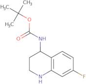 tert-Butyl N-(7-fluoro-1,2,3,4-tetrahydroquinolin-4-yl)carbamate