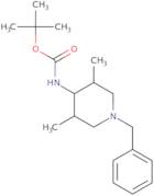 tert-Butyl N-(1-benzyl-3,5-dimethylpiperidin-4-yl)carbamate