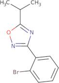 3-(2-Bromophenyl)-5-(propan-2-yl)-1,2,4-oxadiazole