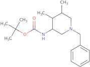 tert-Butyl N-(1-benzyl-4,5-dimethylpiperidin-3-yl)carbamate