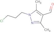 1-(3-Chloropropyl)-3,5-dimethyl-1H-pyrazole-4-carbaldehyde