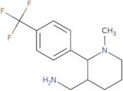 {1-Methyl-2-[4-(trifluoromethyl)phenyl]piperidin-3-yl}methanamine