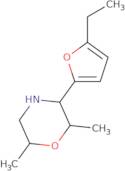 3-(5-Ethylfuran-2-yl)-2,6-dimethylmorpholine