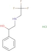 1-Phenyl-2-[(2,2,2-trifluoroethyl)amino]ethan-1-ol hydrochloride