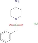 1-Phenylmethanesulfonylpiperidin-4-amine hydrochloride