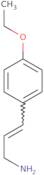 3-(4-Ethoxyphenyl)prop-2-en-1-amine