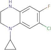 7-Chloro-1-cyclopropyl-6-fluoro-1,2,3,4-tetrahydroquinoxaline