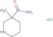 3-Methyl-piperidine-3-carboxylic acid amide hydrochloride