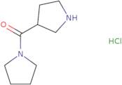 3-(Pyrrolidine-1-carbonyl)pyrrolidine hydrochloride