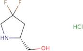 [(2R)-4,4-difluoropyrrolidin-2-yl]methanol hydrochloride