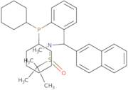 (R)-N-((S)-(2-(Dicyclohexylphosphanyl)phenyl)(naphthalen-2-yl)methyl)-N,2-dimethylpropane-2-sulf...