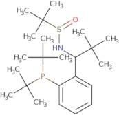 (R)-N-[(S)-1-[2-(Di-tert-butylphosphino)phenyl]-2,2-dimethylpropyl]-2-methylpropane-2-sulfinamide