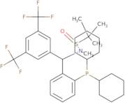 (R)-N-((R)-(3,5-Bis(trifluoromethyl)phenyl)(2-(dicyclohexylphosphanyl)phenyl)methyl)-N,2-dimethylp…