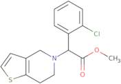 Methyl 2-(2-chlorophenyl)-2-{4H,5H,6H,7H-thieno[3,2-c]pyridin-5-yl}acetate