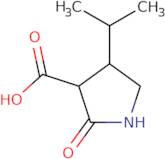 4-Isopropyl-2-oxopyrrolidine-3-carboxylic acid