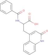 2-Benzamido-3-(2-oxo-1,2-dihydroquinolin-4-yl)propanoic acid