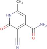 3-Cyano-2-hydroxy-6-methylpyridine-4-carboxamide