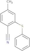 4-Methyl-2-(phenylsulfanyl)benzonitrile