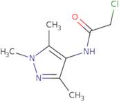 2-Chloro-N-(trimethyl-1H-pyrazol-4-yl)acetamide