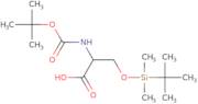 (2S)-2-{[(tert-Butoxy)carbonyl]amino}-3-[(tert-butyldimethylsilyl)oxy]propanoic acid