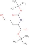 tert-Butyl (2S)-2-[(tert-butoxycarbonyl)amino]-5-hydroxypentanoate